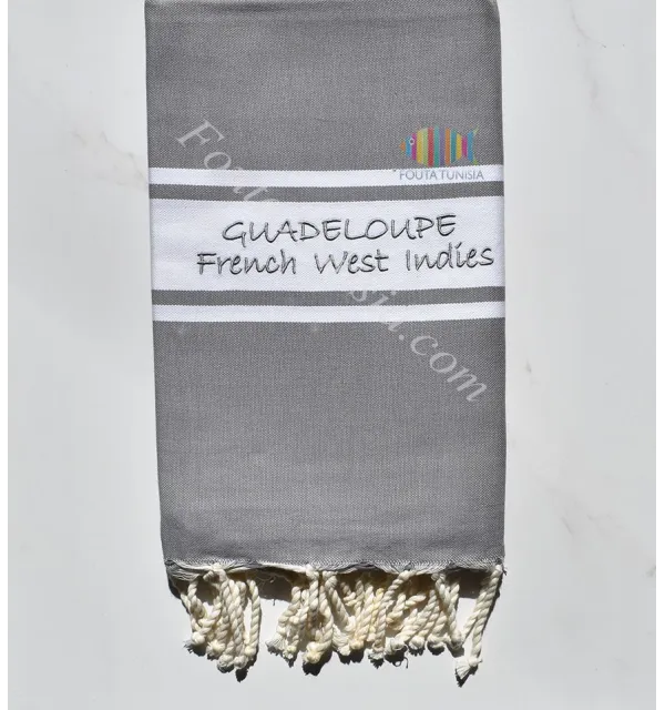 Fouta broderie GUADELOUPE 