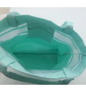 Sac de plage fouta vert eau 2