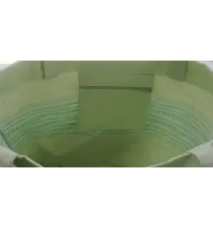 Sac de plage thalasso fouta vert pistache clair 2