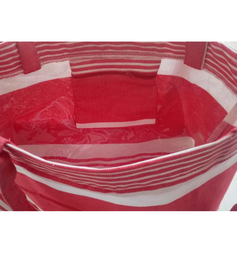 Sac de plage fouta arthur rouge 