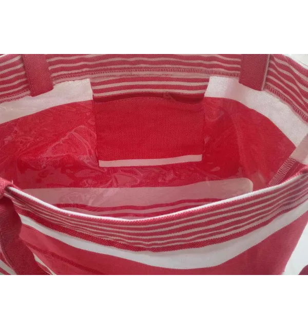 Sac de plage fouta arthur rouge 
