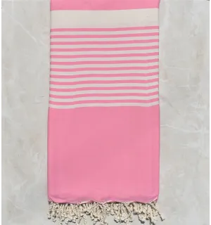 Jeté rose dragée 2.3m*2.8m