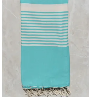 Jeté vert turquoise moyen 2.3m*2.8m