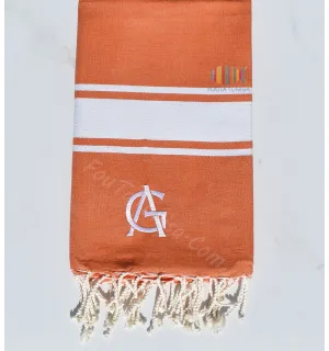 Fouta broderie Annick Goutal