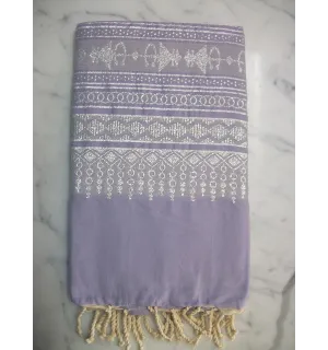 FOUTA KHOMSA Vert mélèze 