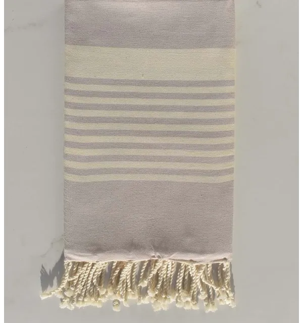 Fouta arthur mauve parthenay clair 