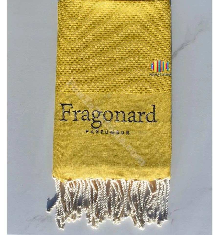 Fouta brodée Fragonard 