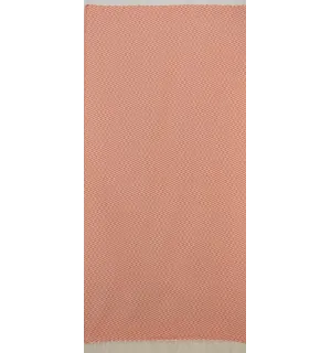Fouta papillon orange clair 2