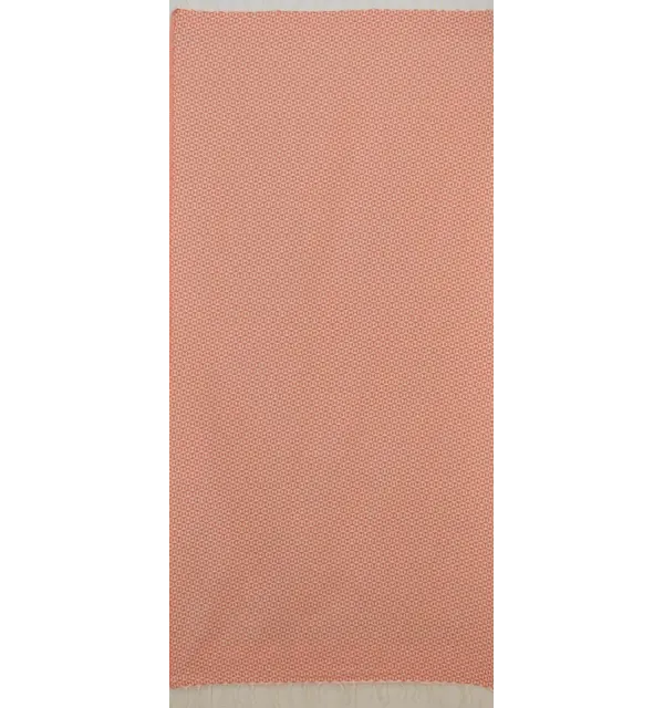 Fouta papillon orange clair 
