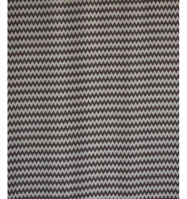 Fouta zigzag marron 