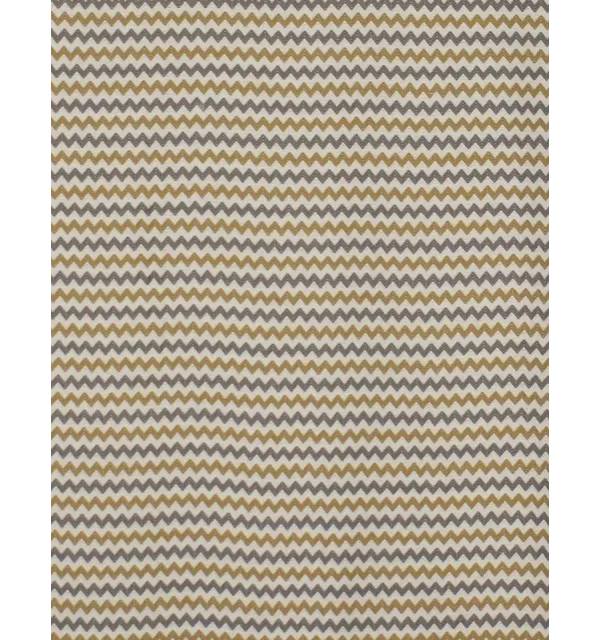 Fouta zigzag crème, jaune motard et gris 