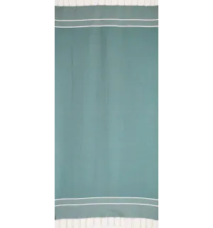 Fouta chevron vert gazon 2