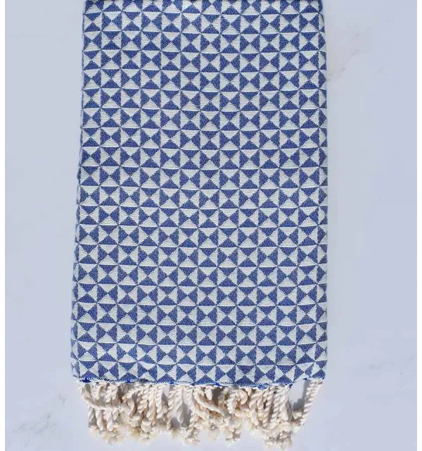 Fouta papillon bleu 