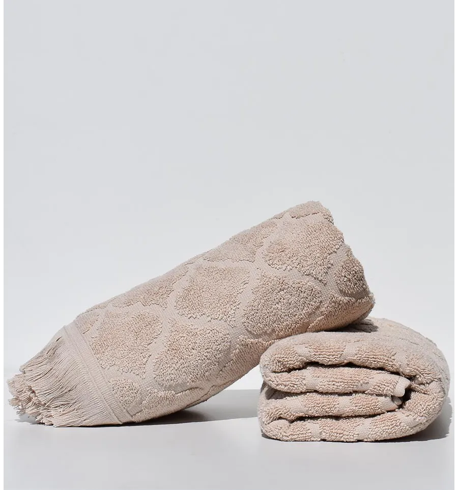 Serviette invité ELYSSA beige 