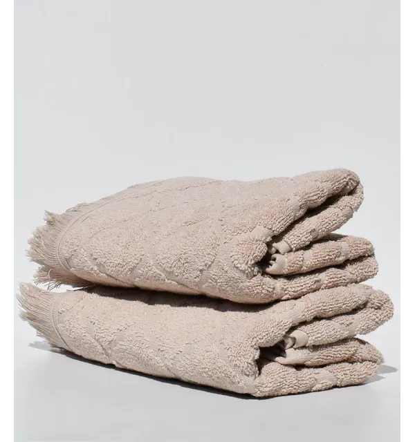 Serviette invité ELYSSA beige 