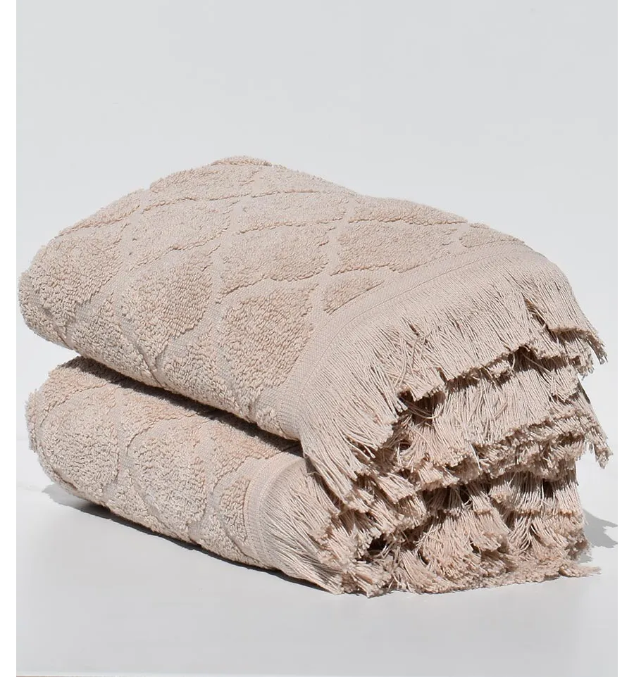 Serviette invité ELYSSA beige 