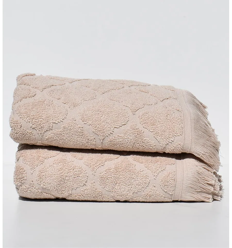 Serviette invité ELYSSA beige 