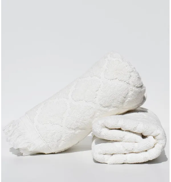 Serviette invité ELYSSA écru 