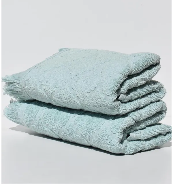 Serviette invité ELYSSA vert 