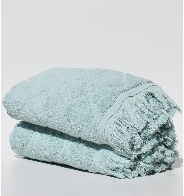 Serviette invité ELYSSA vert 