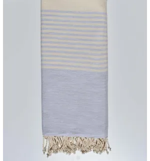 Jeté bleu gris clair 2m*3m