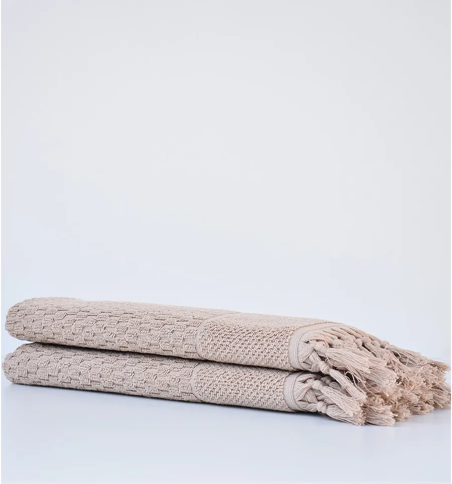 Serviette de bain  HAMILCAR beige foncé