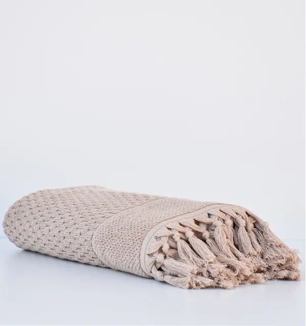 Serviette de bain HAMILCAR beige foncé 