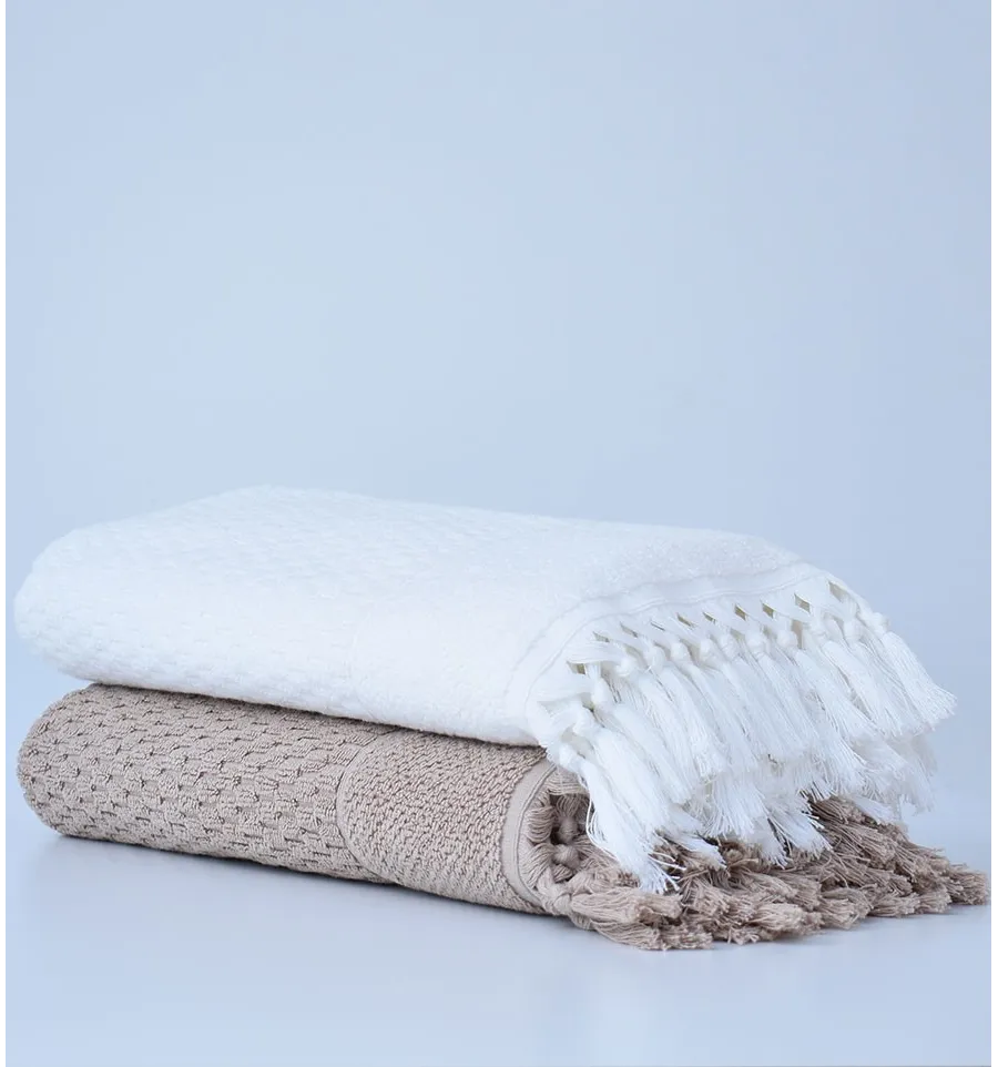 Serviette de bain  HAMILCAR beige foncé