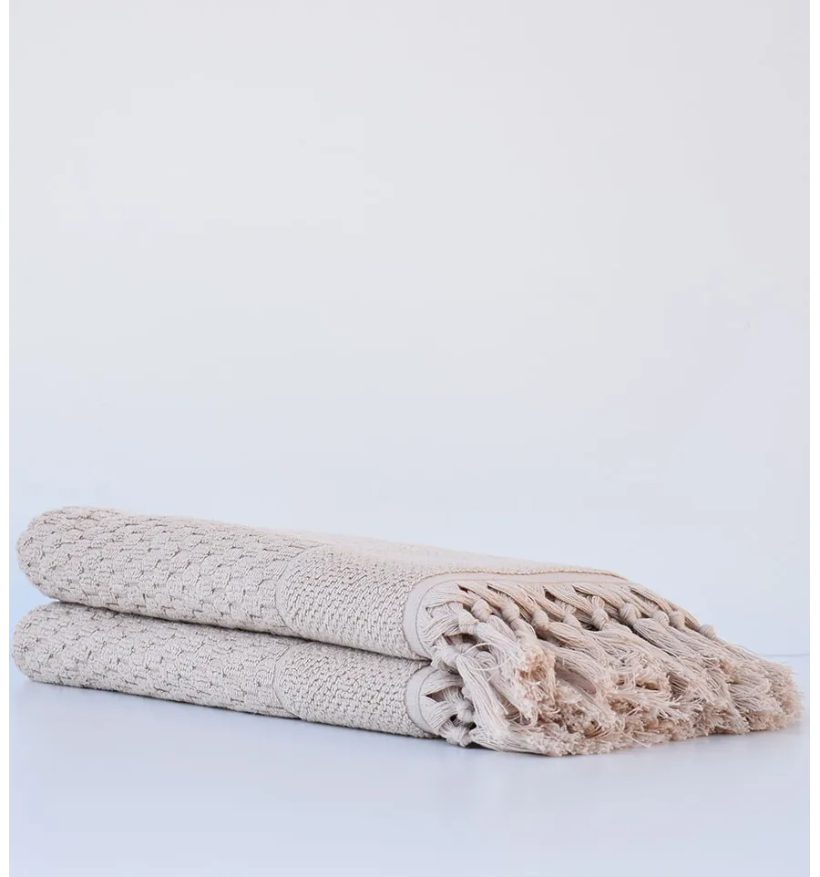 Serviette de bain HAMILCAR beige 