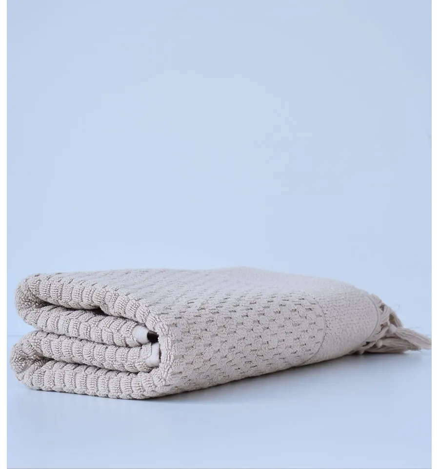 Serviette de bain HAMILCAR beige 