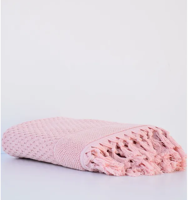 Serviette de bain HAMILCAR saumon 
