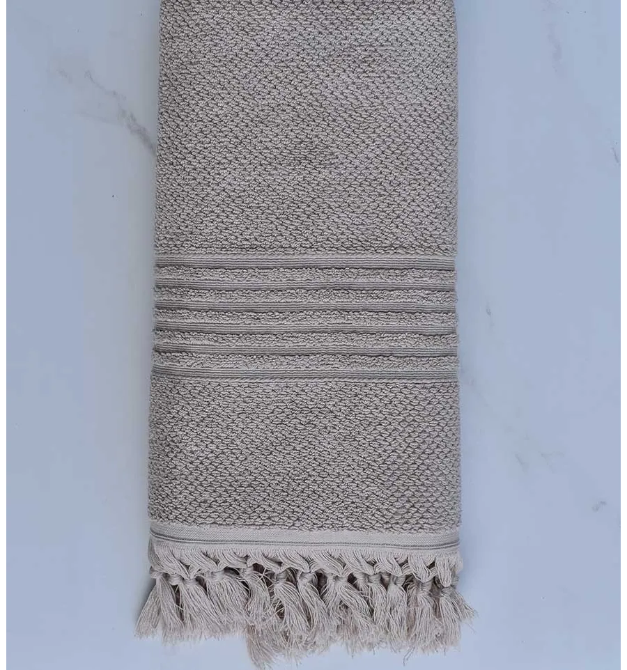 Serviette de bain HANNABAL beige 