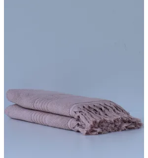 Serviette de bain LYNN saumon