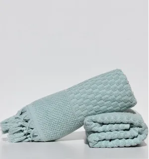 serviette de toilette HAMILCAR vert 