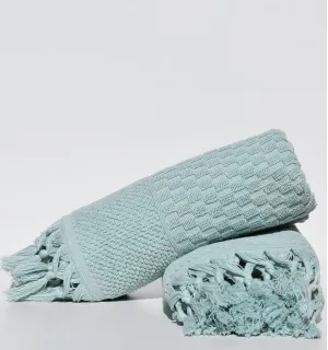 serviette de toilette HAMILCAR vert 2