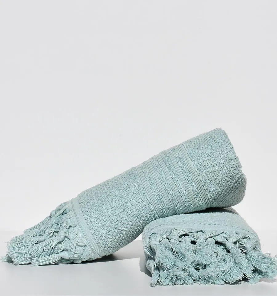 Serviette invité HANNIBAL vert 