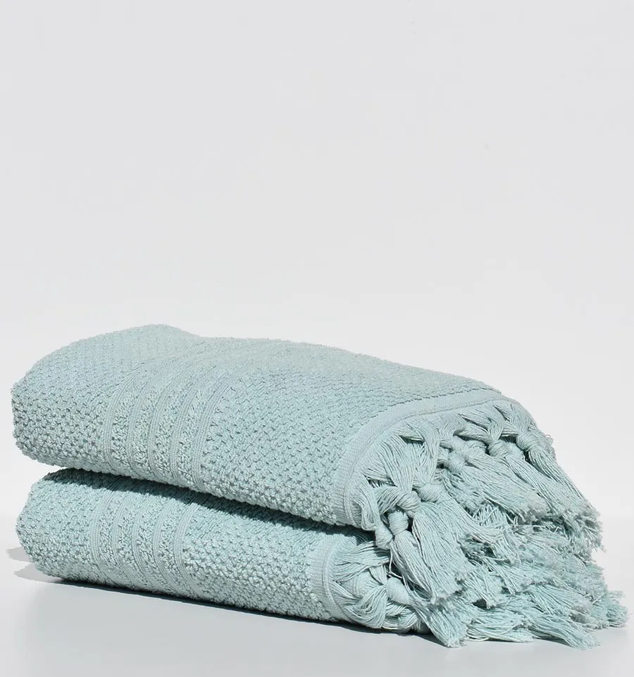 Serviette invité HANNIBAL vert 