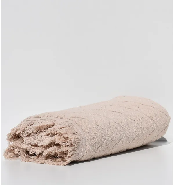 Draps de bain Elyssa beige 