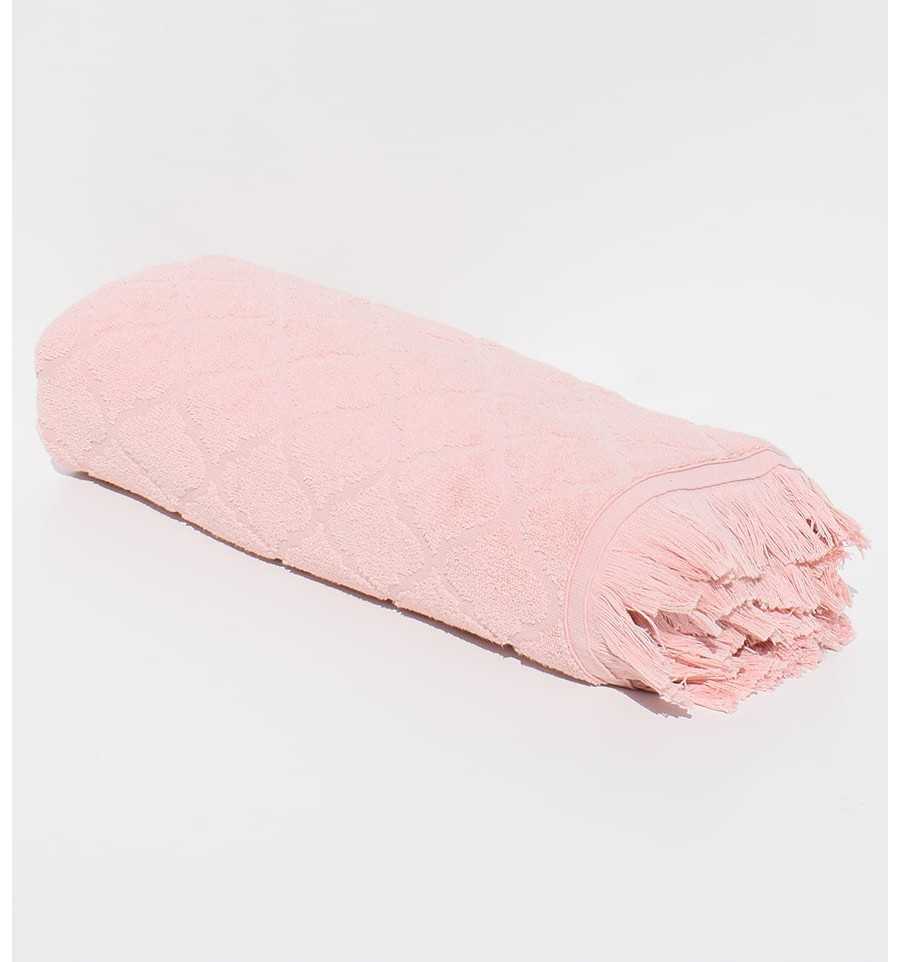 Drap de bain  Elyssa saumon