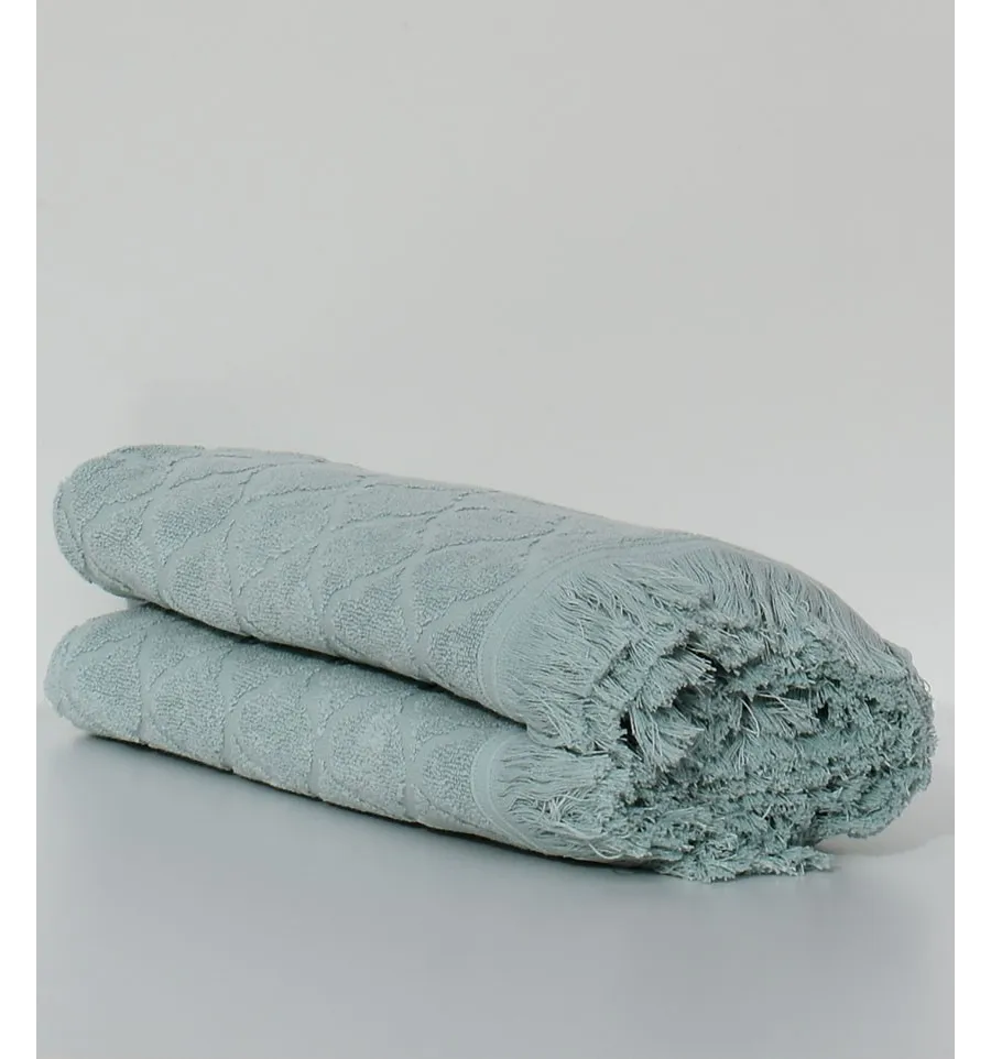 Drap de bain  Elyssa vert 