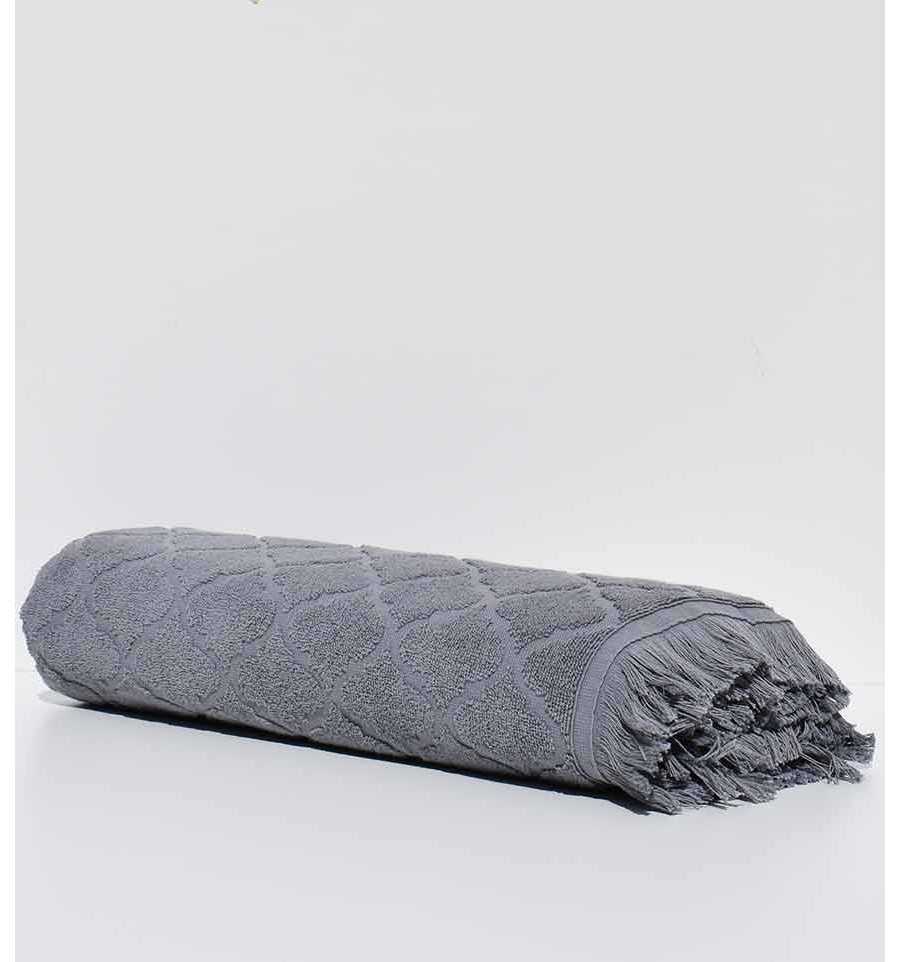 Drap de bain Elyssa gris