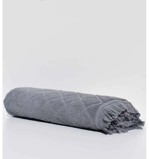 Draps de bain Elyssa gris 