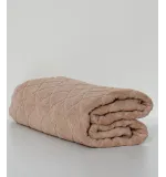 Drap de bain Elyssa beige foncé