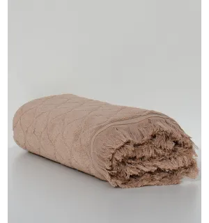 Draps de bain Elyssa beige foncé 2