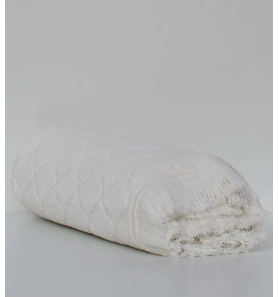 Drap de bain Elyssa écru 