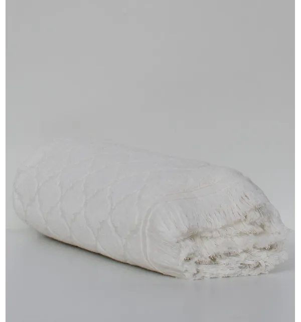 Drap de bain Elyssa écru 