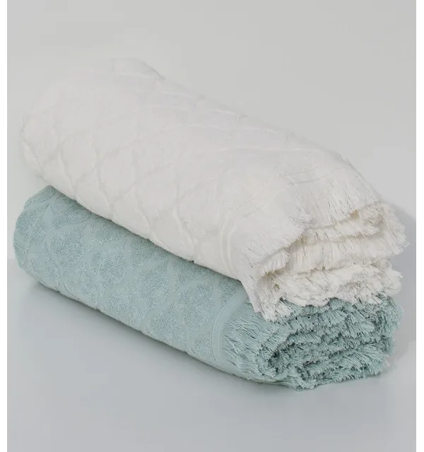 Drap de bain Elyssa écru 