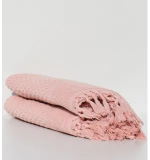 Draps de bain HAMILCAR saumon 2
