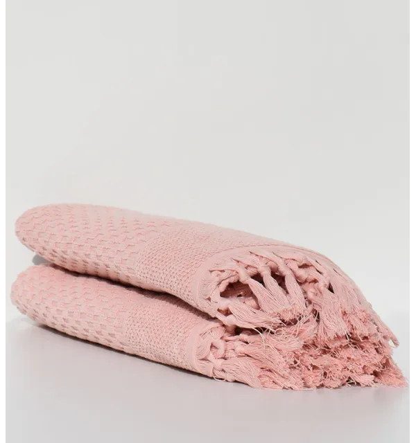 Draps de bain HAMILCAR saumon 