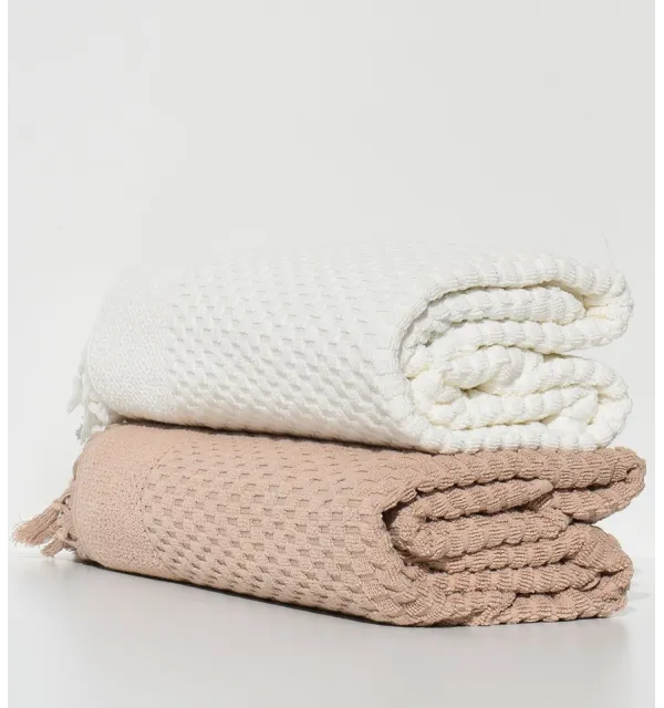Draps de bain HAMILCAR beige foncé 